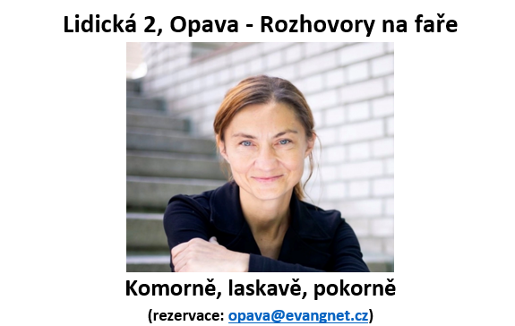 Lidická 2, Opava - Rozhovory na faře