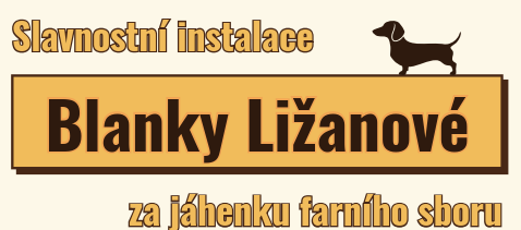Slavnostní instalace Blanky Ližanové - farní sbor ČCE v Opavě